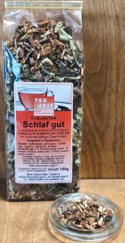 Aromatisierte Kräutermischung Schlaf gut